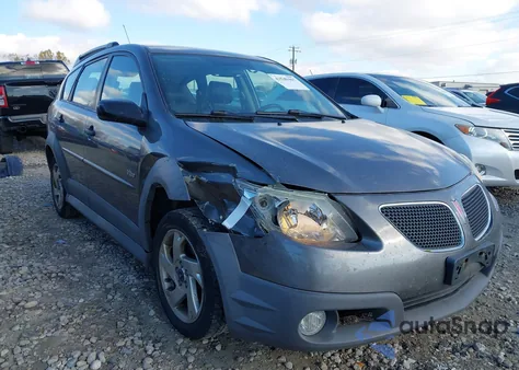 2005 Pontiac Vibe z USA, uszkodzony, nr VIN 5Y2SL638X5Z483777